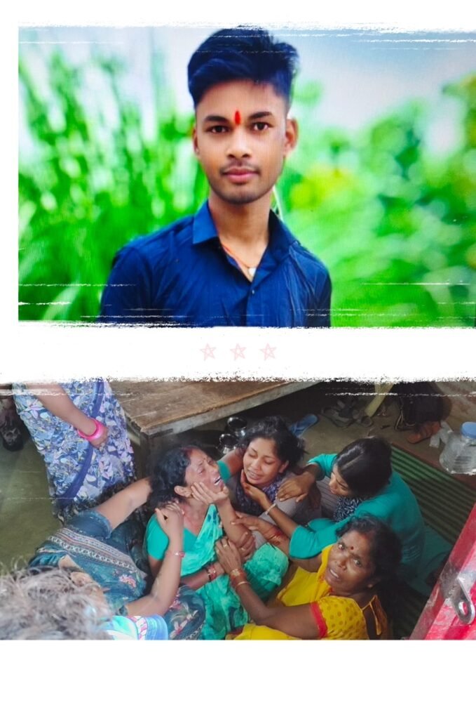 इलाज में लापरवाही के चलते पेट फुलने से युवक की मौत।