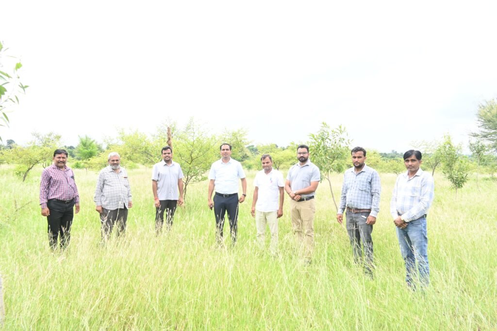 अतिरिक्त जिला कलेक्टर ओमप्रकाश मीणा कार्यभार ग्रहण करने दूसरे दिन ही पहुंचे पीपलून्द चारागाह
