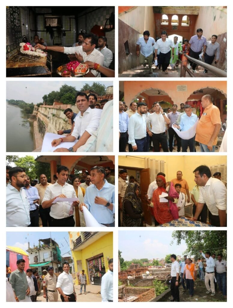 कलेक्टर स्वप्निल वानखड़े द्वारा उनाव में प्रगतिरत कार्यो के निरीक्षण उपरांत जताई नाराज़गी