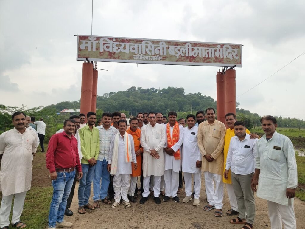 बड़ोदिया जागीर में राज्य मंत्री(स्वतंत्र प्रभार) श्री नारायण सिंह पंवार ने किया वृक्षारोपण
