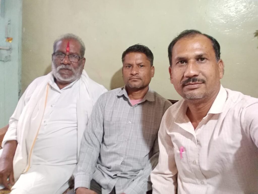 प्रदेश सचिव रोडसिंग भिलाला ने की जिला अध्यक्ष से मुलाक़ात