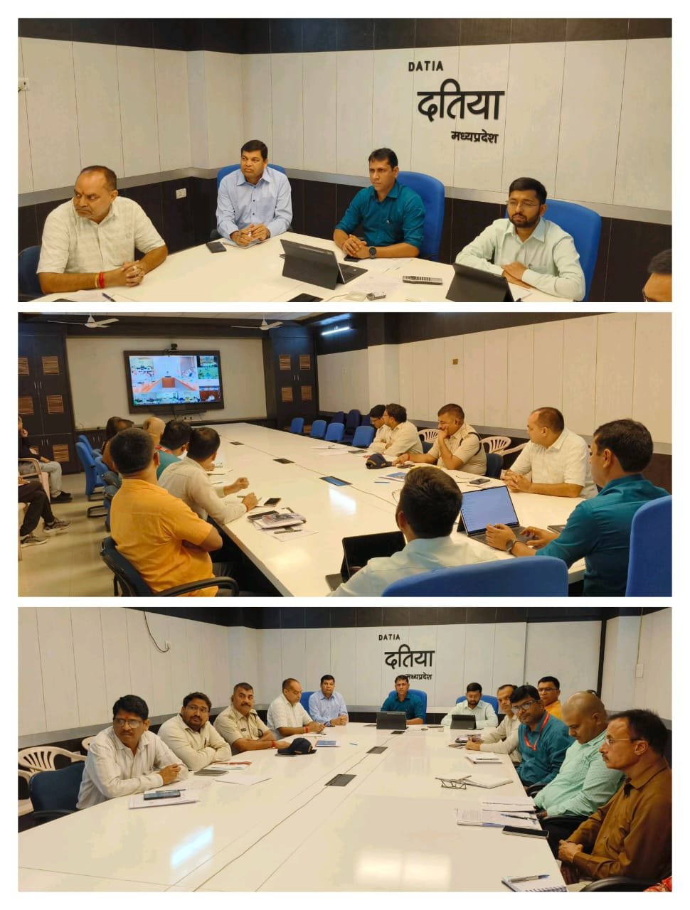 मुख्यमंत्री डॉ. मोहन यादव ने की वीडियो कॉन्फ्रेंसिंग बैठक, अतिवृष्टि एवं बाढ़ प्रभावित क्षेत्रों में राहत कार्यों की समीक्षा।