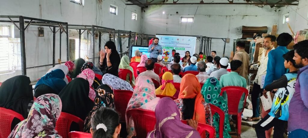 राजगढ़ के पड़ाना में रैम्प योजना अंतर्गत एमएसएमई कार्यशाला आयोजित