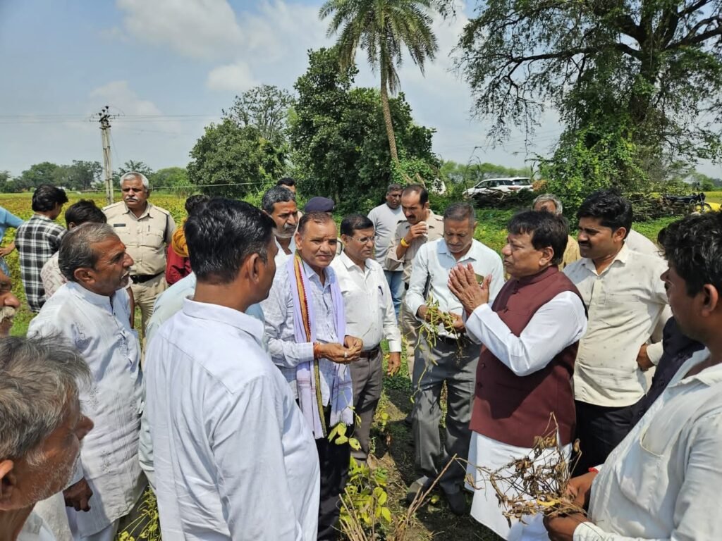 अन्नदाताओं की म.प्र सरकार एवं आपका विधायक संकट की घड़ी में आपके साथ खड़ा है –