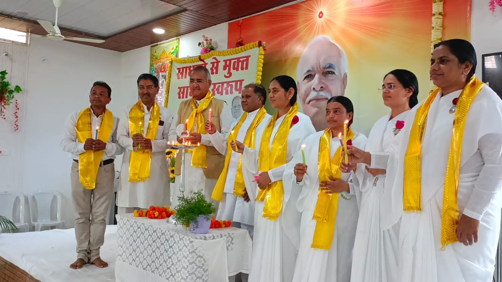 ब्रह्माकुमारीज में साधनों से मुक्त साधना स्वरूप योग तपस्या भट्टी संपन्न