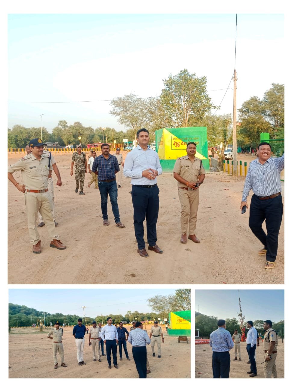 रतनगढ़ माता मंदिर मेले की तैयारियों का निरीक्षण, श्रद्धालुओं की सुरक्षा व सुविधा पर प्रशासन ने कसा फोकस