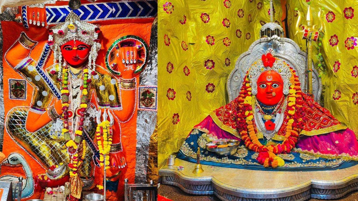 देवास। लाखों श्रद्धालु पहुंचे माता के दर पर, माता टेकरी पर दिखा आस्था का नजारा।