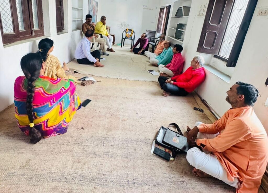 अखिल भारतीय साहित्य परिषद् द्वारा राष्ट्रधर्म विषय पर हुआ गोष्ठी का आयोजन शाहपुरा