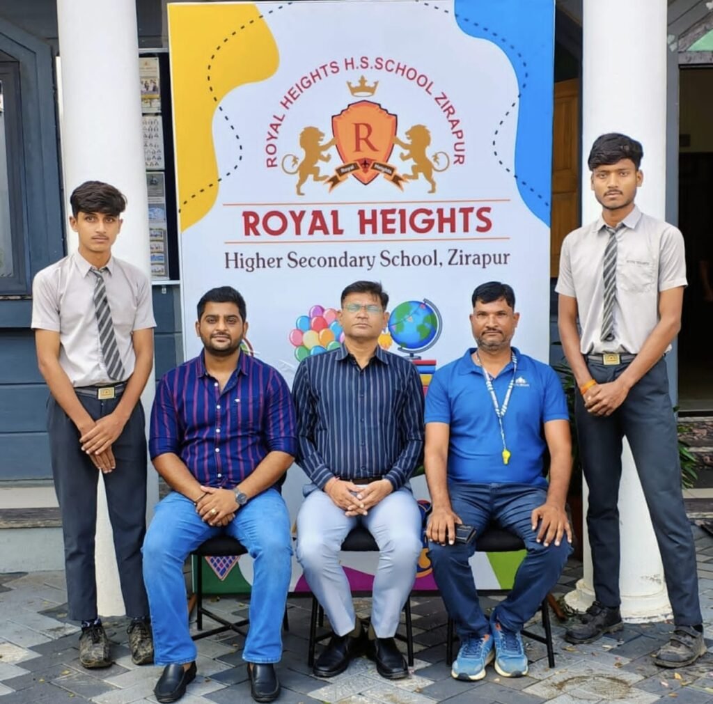 रॉयल हाईट्स जीरापुर के दो खिलाड़ियों का स्कूल शिक्षा विभाग द्वारा आयोजित