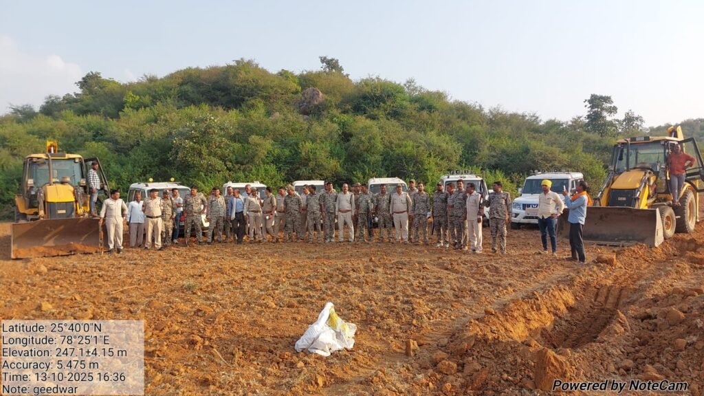 वन विभाग की सख्त कार्रवाई, चक्र रामनगर रेंज में 20 बीघा वन भूमि अतिक्रमण मुक्त।