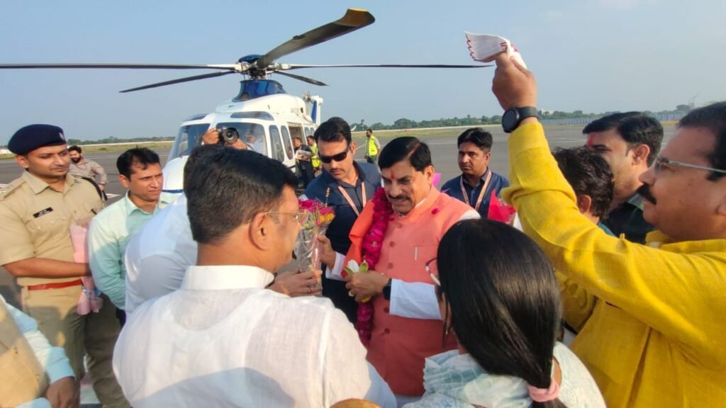 मुख्यमंत्री डॉ. यादव दतिया जिले के अल्प प्रवास पर रहे।