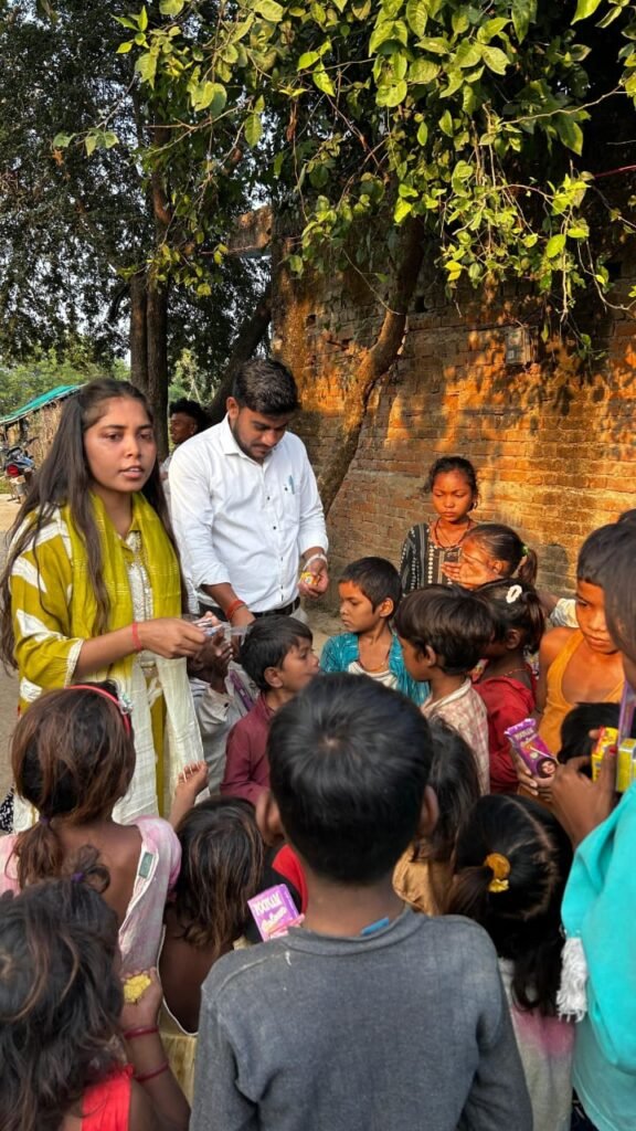 “कौशल्या ह्यूमैनिटी फाउंडेशन ने बच्चों के चेहरों पर सजाई दीपावली की मुस्कान”