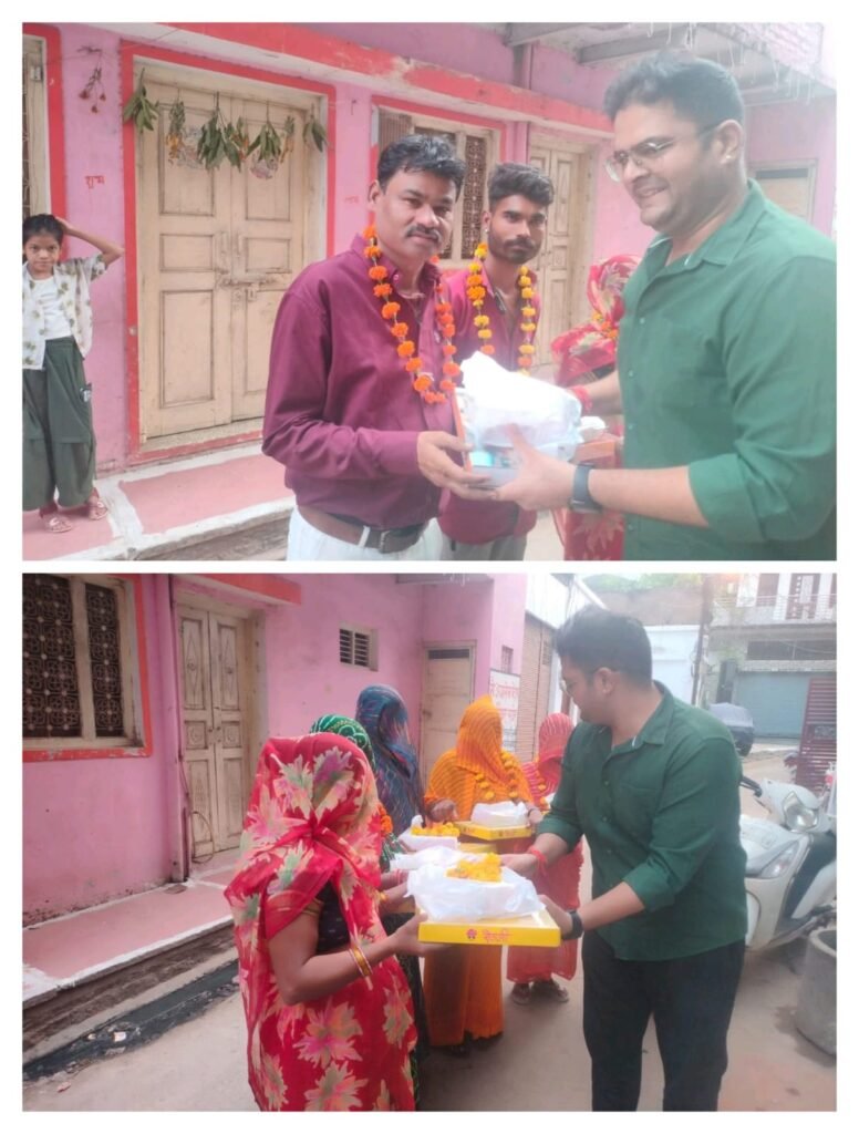 सामाजिक समरसता का संदेश एवं प्रेरणादायक सेवा कार्य।
