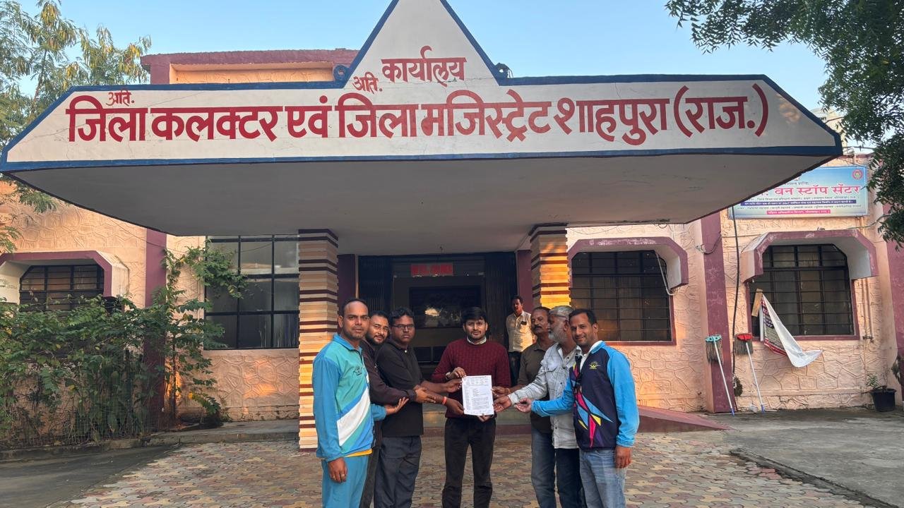 राजस्थान शारीरिक शिक्षक संघ ने पदोन्नति के लिए अतिरिक्त कलेक्टर को दिया ज्ञापन