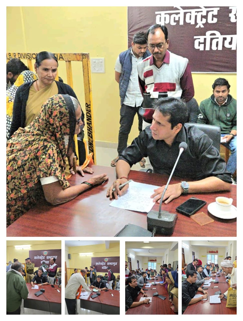 कलेक्टर स्वप्निल वानखड़े ने जनसुनवाई में सुनीं 100 से अधिक आवेदकों की समस्याएं