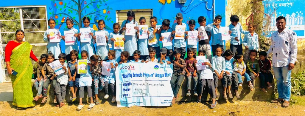 हेल्दी स्कूल प्रोग्राम के तहत उत्साहपूर्वक मनाया विश्व मधुमेह जाग्रति दिवस