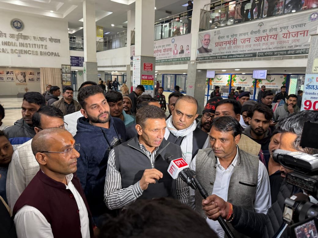 “मध्यप्रदेश में कानून-व्यवस्था खत्म, मासूम बेटियों की सुरक्षा भगवान भरोसे – जीतू पटवारी”