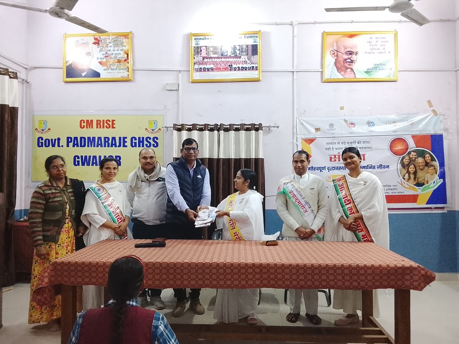 भिंड-मालनपुर में ‘ओम शांति गौरवपूर्ण वृद्धावस्था एवं सामान्य जीवन’ कार्यक्रम का आयोजन