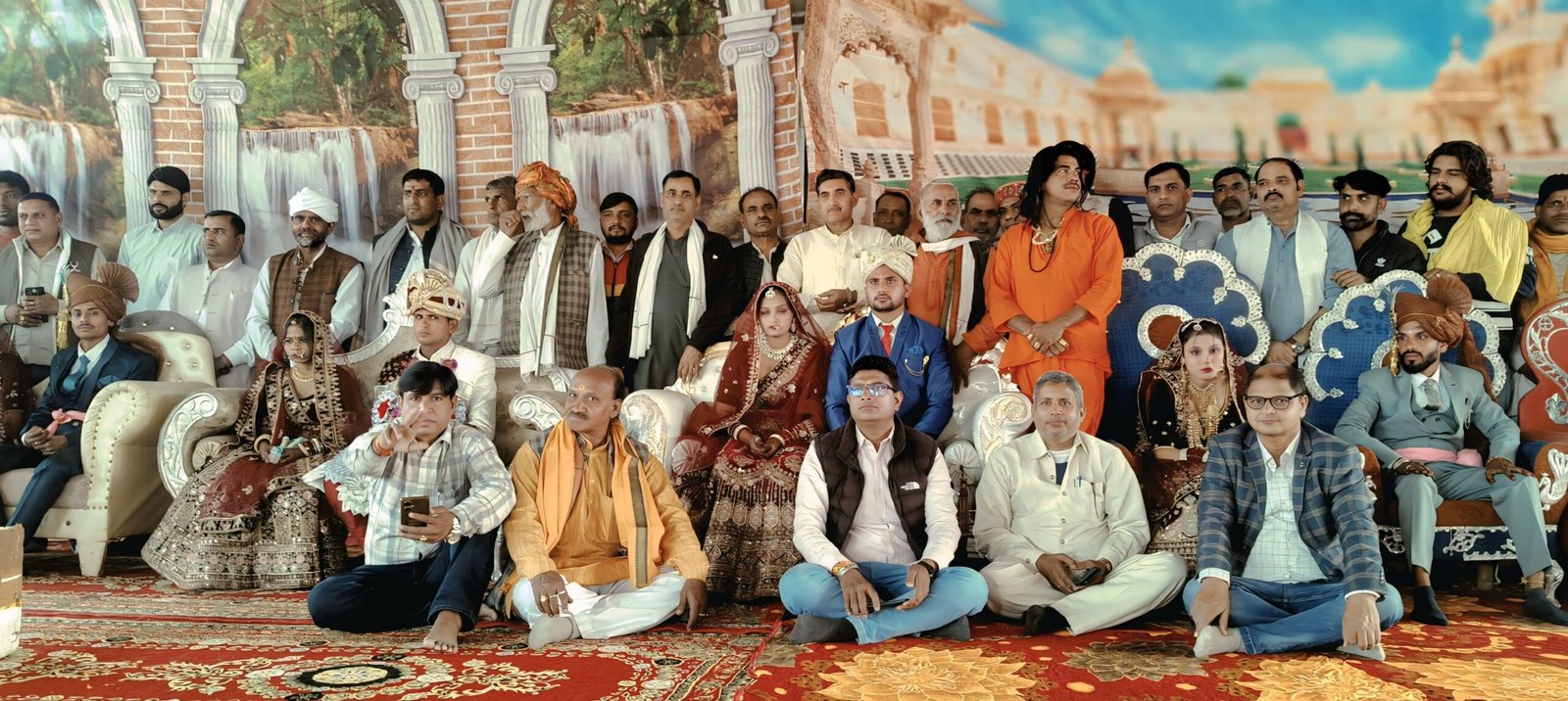 सर्वजातीय सामूहिक विवाह हुआ सात जोड़ों ने लिए सात फेरे विदाई के समय आंखें हुई नम