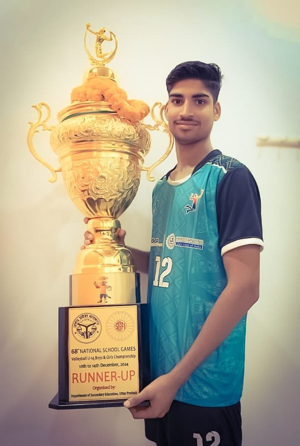 शाहपुरा के मोहित जाट करेंगे भारत का प्रतिनिधित्व वर्ल्ड स्कूल गेम्स 2025 के लिए भारतीय वॉलीबॉल टीम में चयन