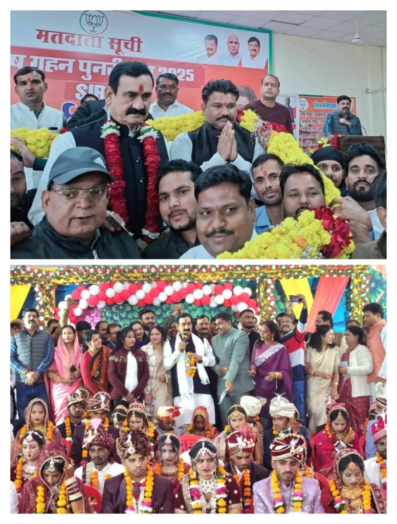 प्रदेश के पूर्व गृहमंत्री डॉ नरोत्तम मिश्रा जी दतिया पहुंचे माई कृपा निवास पर भाजपा कार्यकर्ताओं से मुलाकात की