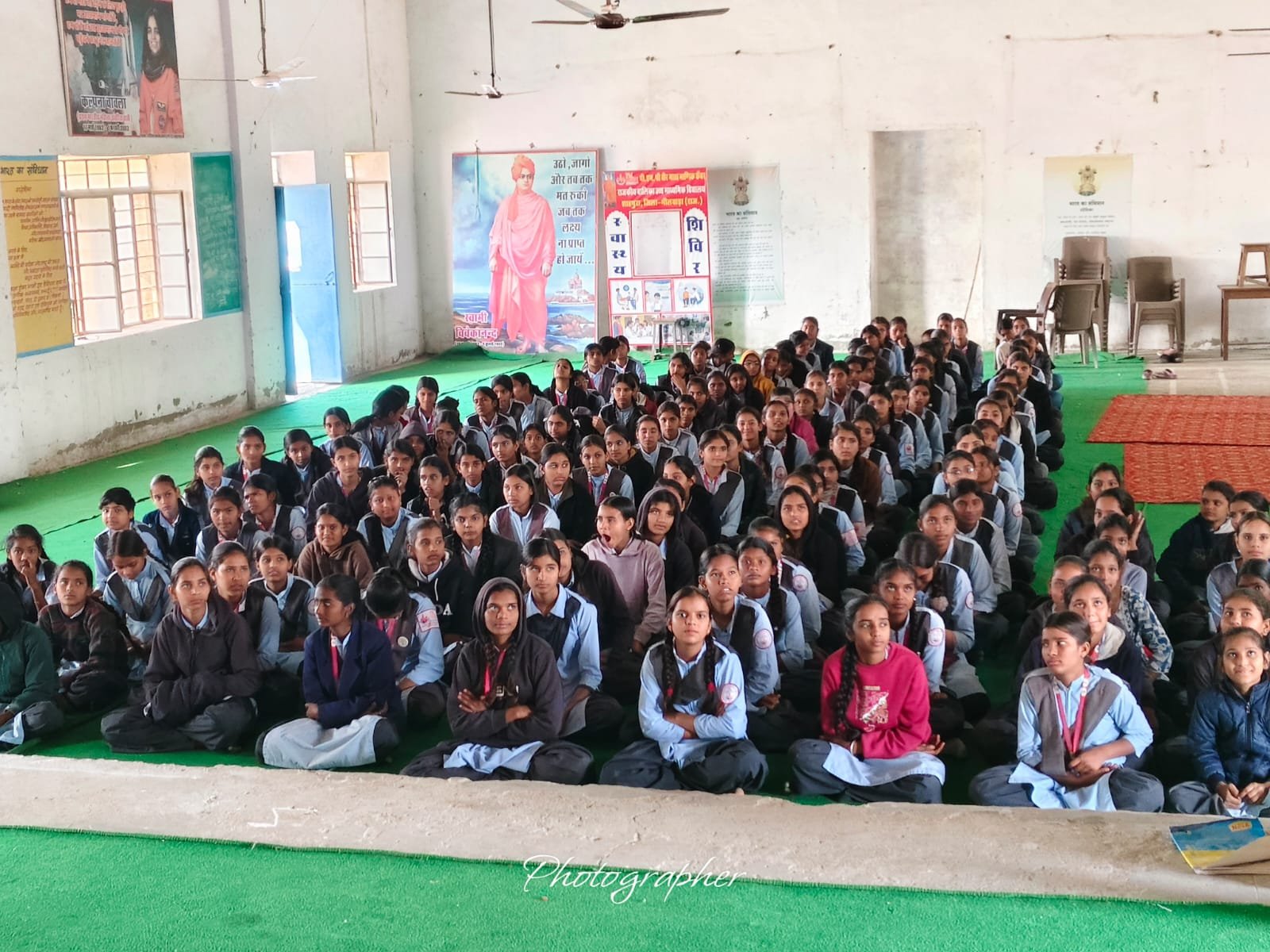 हरित विद्यालय अंतर्गत विषेशज्ञ वार्ता शाहपुरा