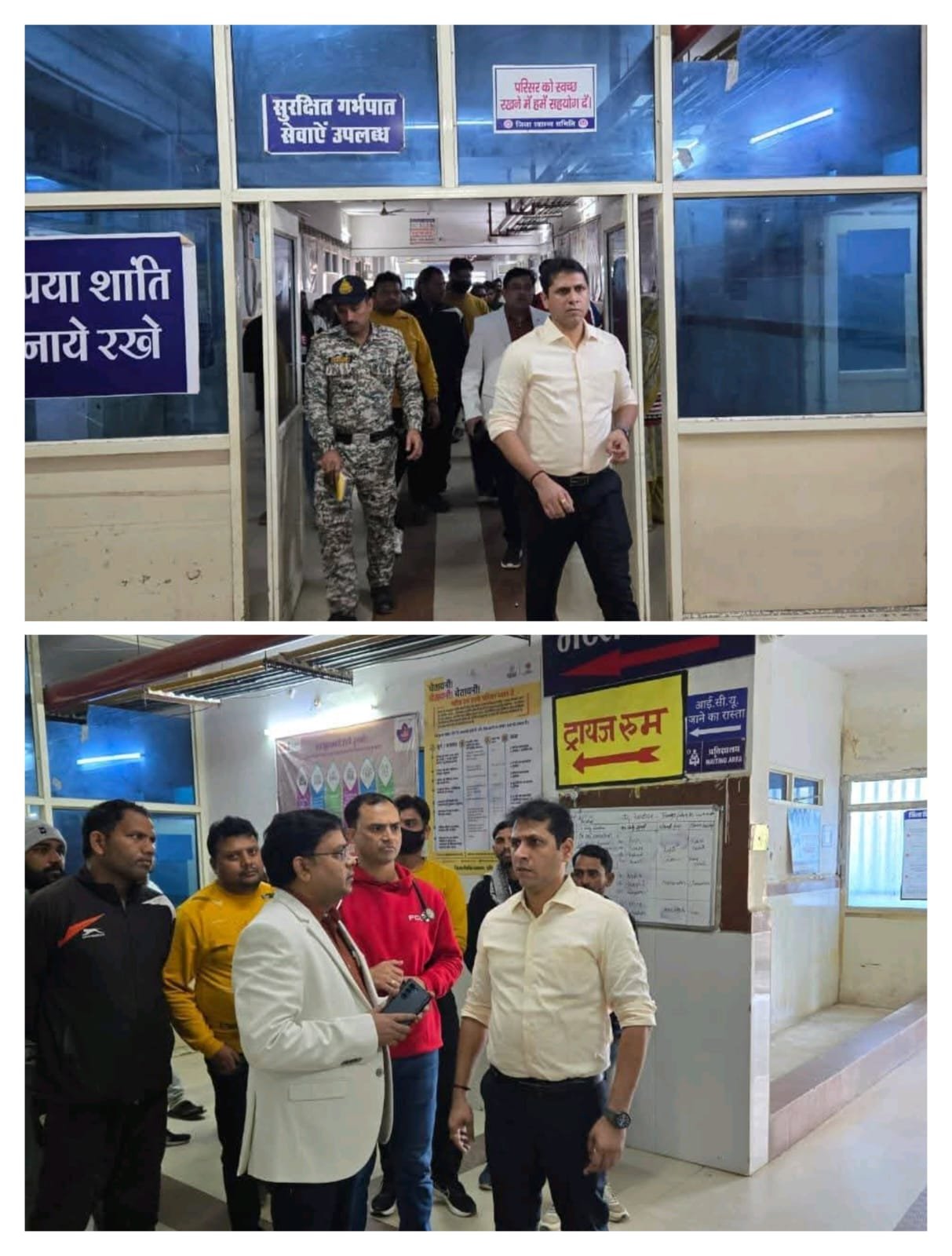 कलेक्टर वानखड़े ने जिला अस्पताल का किया औचक निरीक्षण, स्वास्थ्य सेवाओं में सुधार के दिए सख्त निर्देश।