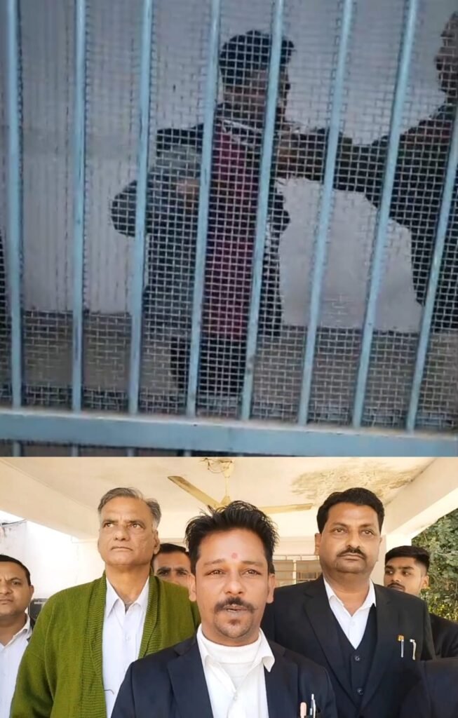 सोनकच्छ क्षेत्र के अधिवक्ता से कथित बदसलूकी का मामला, वीडियो वायरल होने के बाद नगर में मचा हड़कंप।