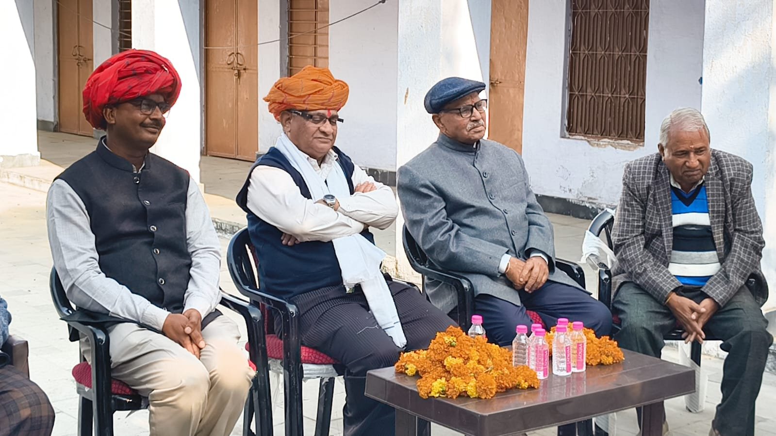 गुर्जर गौड़ ब्राह्मण समाज के राष्ट्रीय अध्यक्ष जोशी का शाहपुरा में भव्य स्वागत