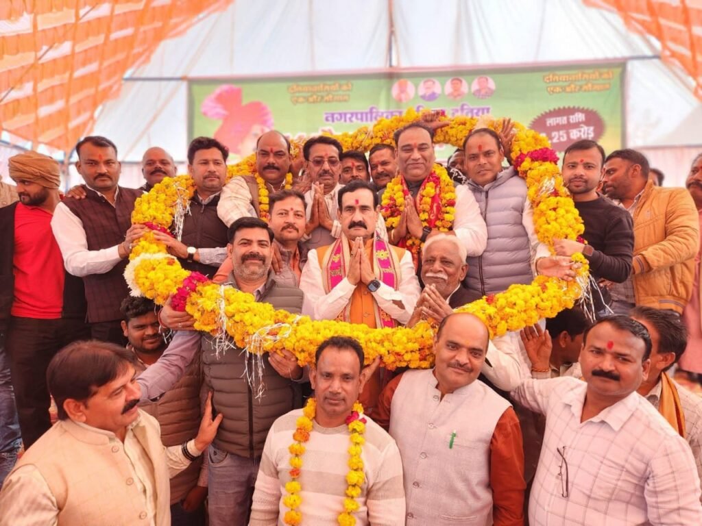 2.25 करोड़ के सुलभ कॉम्प्लेक्स का भूमि पूजन, दतिया के विकास में कोई कमी नहीं आने दूंगा – डॉ. नरोत्तम मिश्रा।