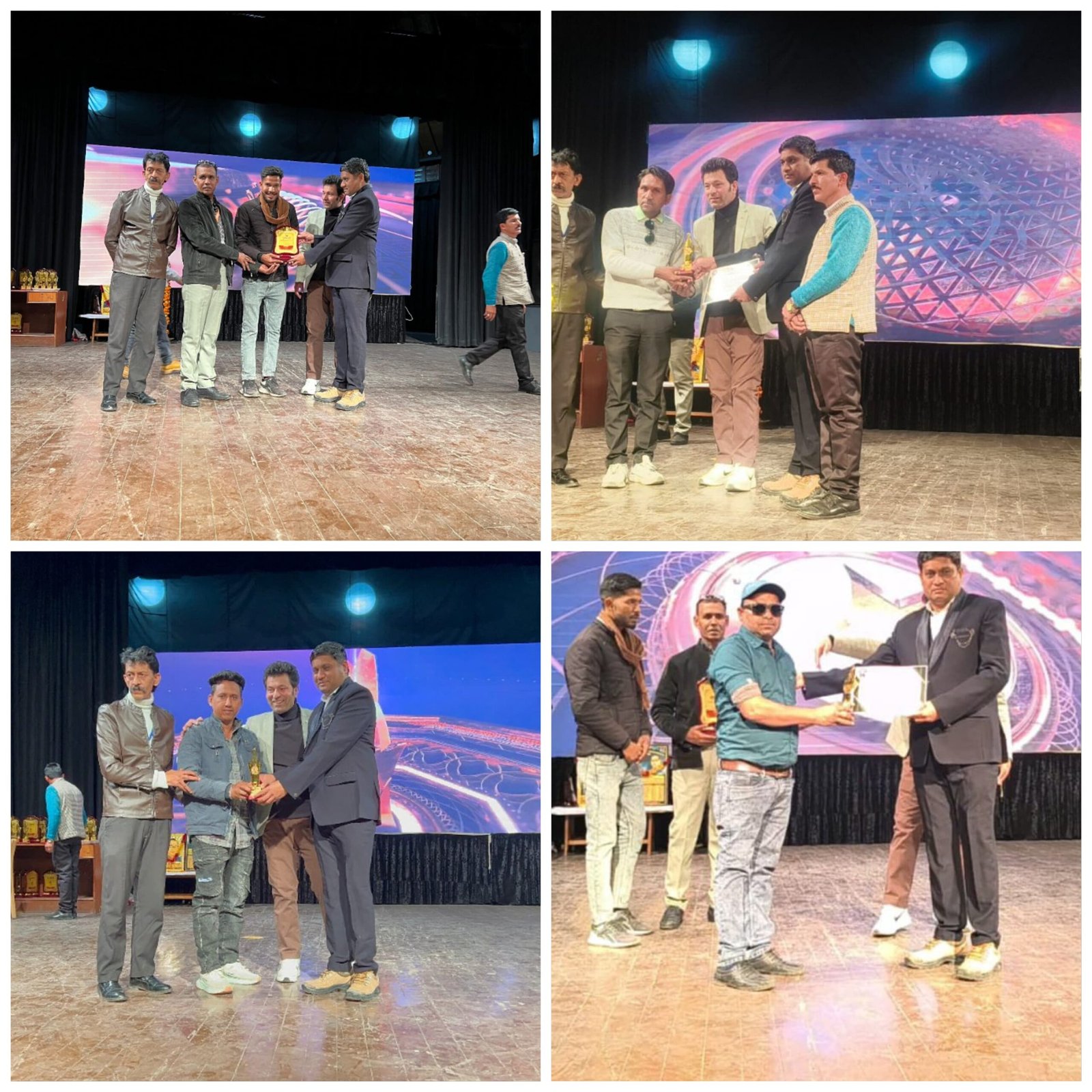 शिमला में आष्टा के पत्रकारों को ‘मूक नायक समाचार’ द्वारा सम्मानित किया गया।