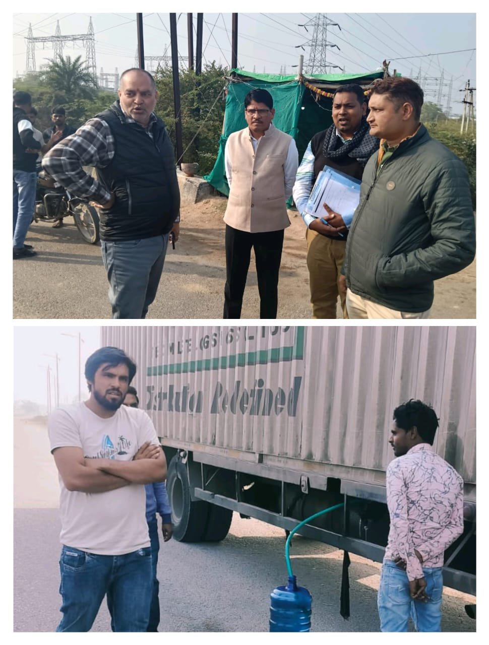 अवैध पेट्रोल-डीजल विक्रय पर प्रशासन की सख्त कार्यवाही, मुरेरा चौराहा स्थित दुकान पर छापा, ट्रक सहित डीजल व सामग्री जप्त।