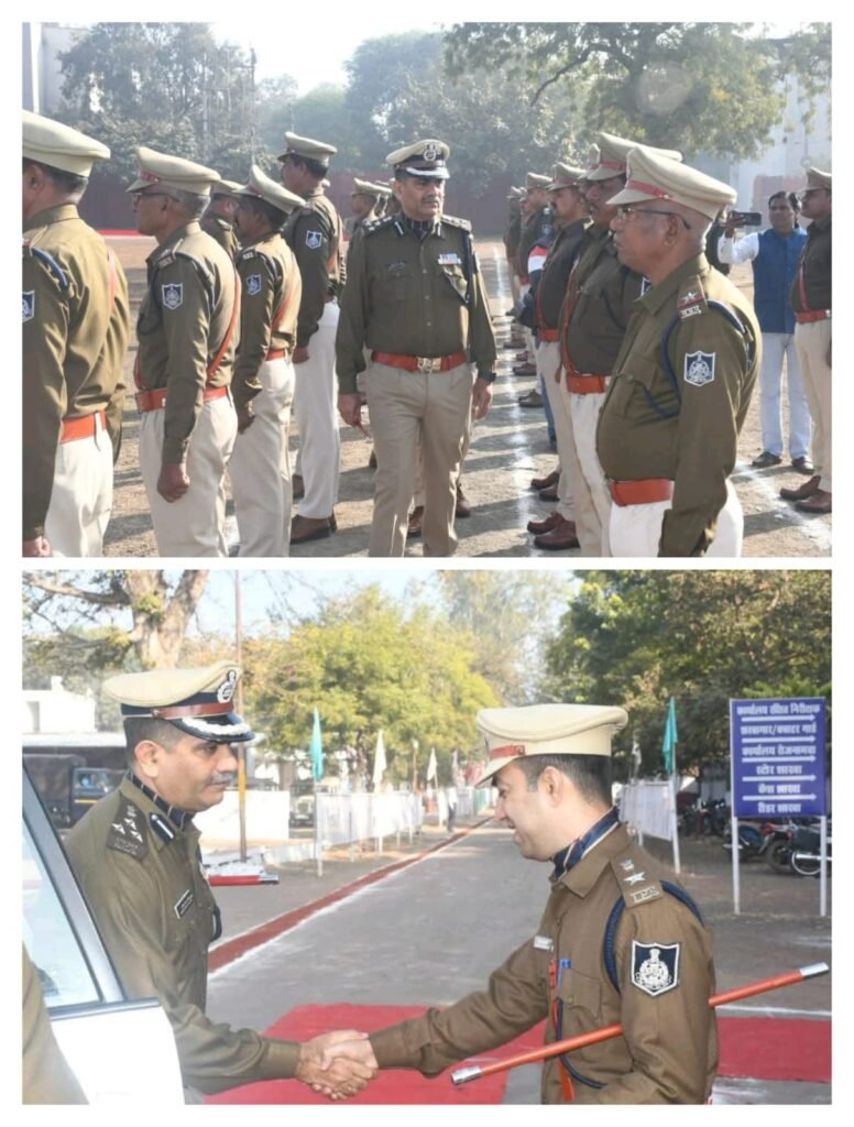 पुलिस उप महानिरीक्षक (देहात) भोपाल रेंज राजेश सिंह चंदेल का विदिशा प्रवास के दौरान दो दिवसीय वार्षिक निरीक्षण सफलतापूर्वक संपन्न हुआ।