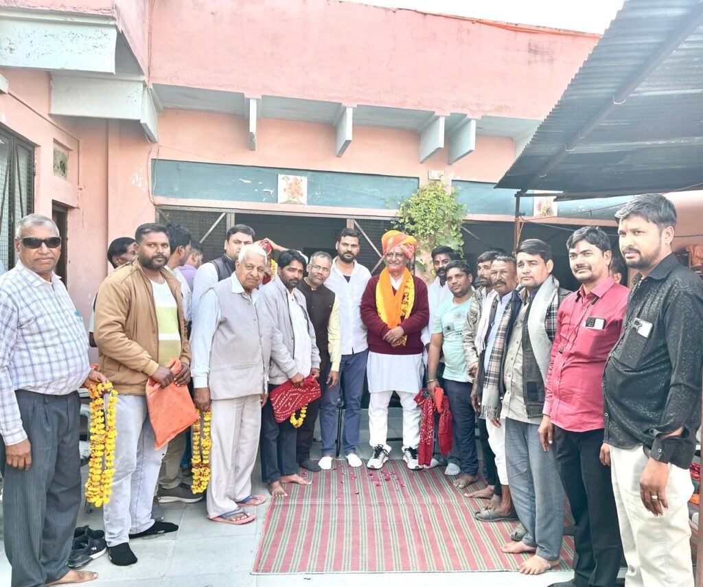 राज्यमंत्री अनुसूचित जाति वित्त एव विकास आयोग राजेन्द्र कुमार नायक का ढिकोला दौरा