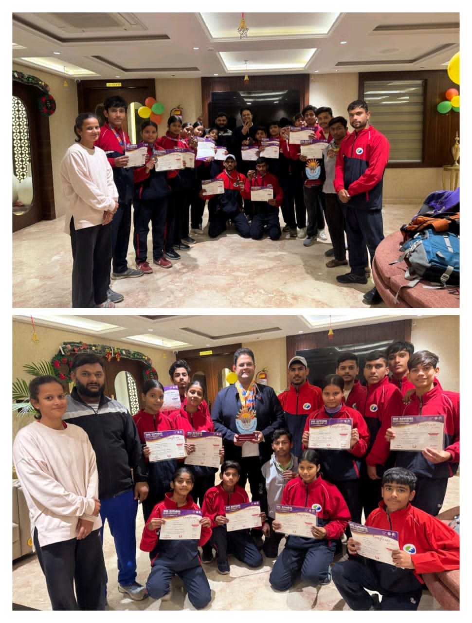 जु-जित्सु राष्ट्रीय प्रतियोगिता में दतिया के खिलाड़ियों का दबदबारुद्रा मार्शल आर्ट अकादमी ने जीते 11 पदक, खिलाड़ियों का हुआ सम्मान।