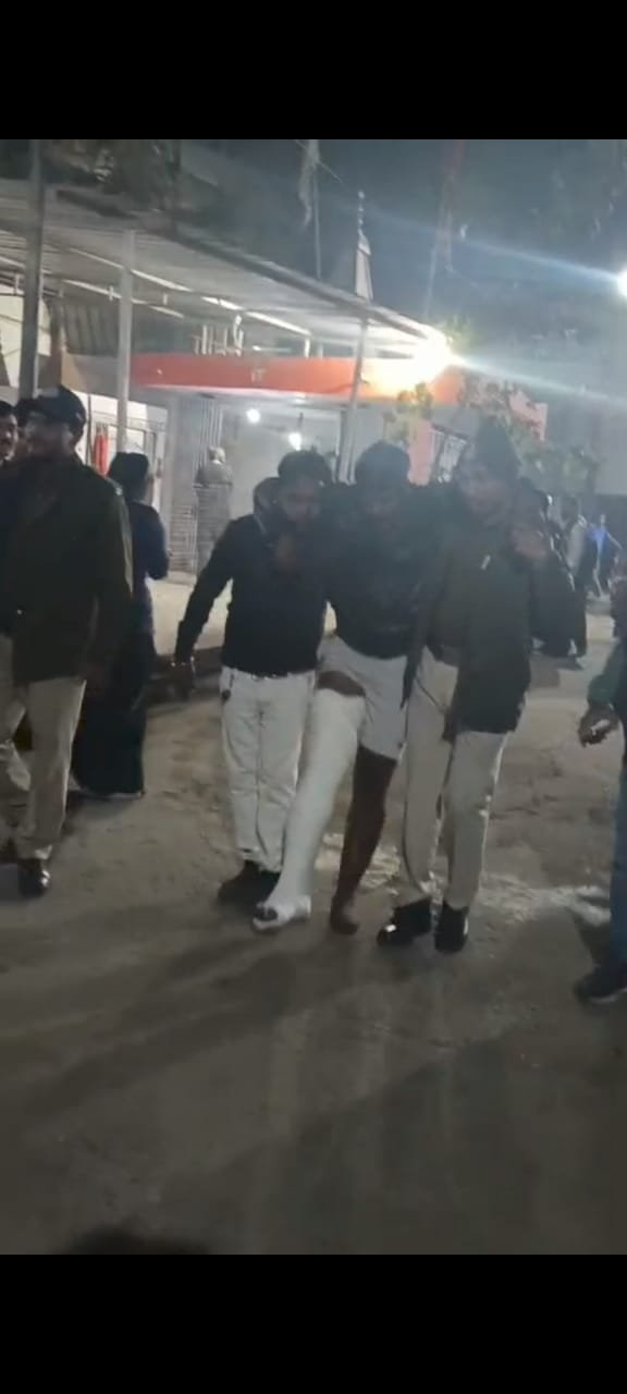 पार्षद पुत्र मासूम जायसवाल के ऑफिस पर जाकर तोड़फोड़ करने वाले आरोपी शाहरुख को पुलिस ने पकड़ लिया