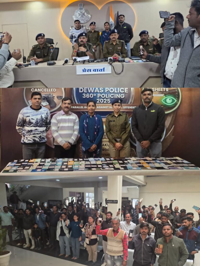 नववर्ष पर जिलेवासियों को देवास पुलिस की ओर से उपहार।