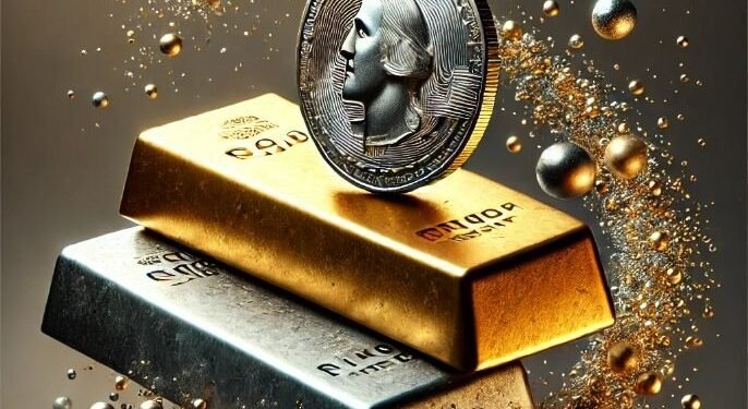 सोना ₹5 हजार महंगा, ₹1.59 लाख पर पहुंचा:चांदी ₹24,802 बढ़कर 3.42 लाख/kg पहुंची, इस साल 27 दिन में ₹1.12 लाख महंगी हुई