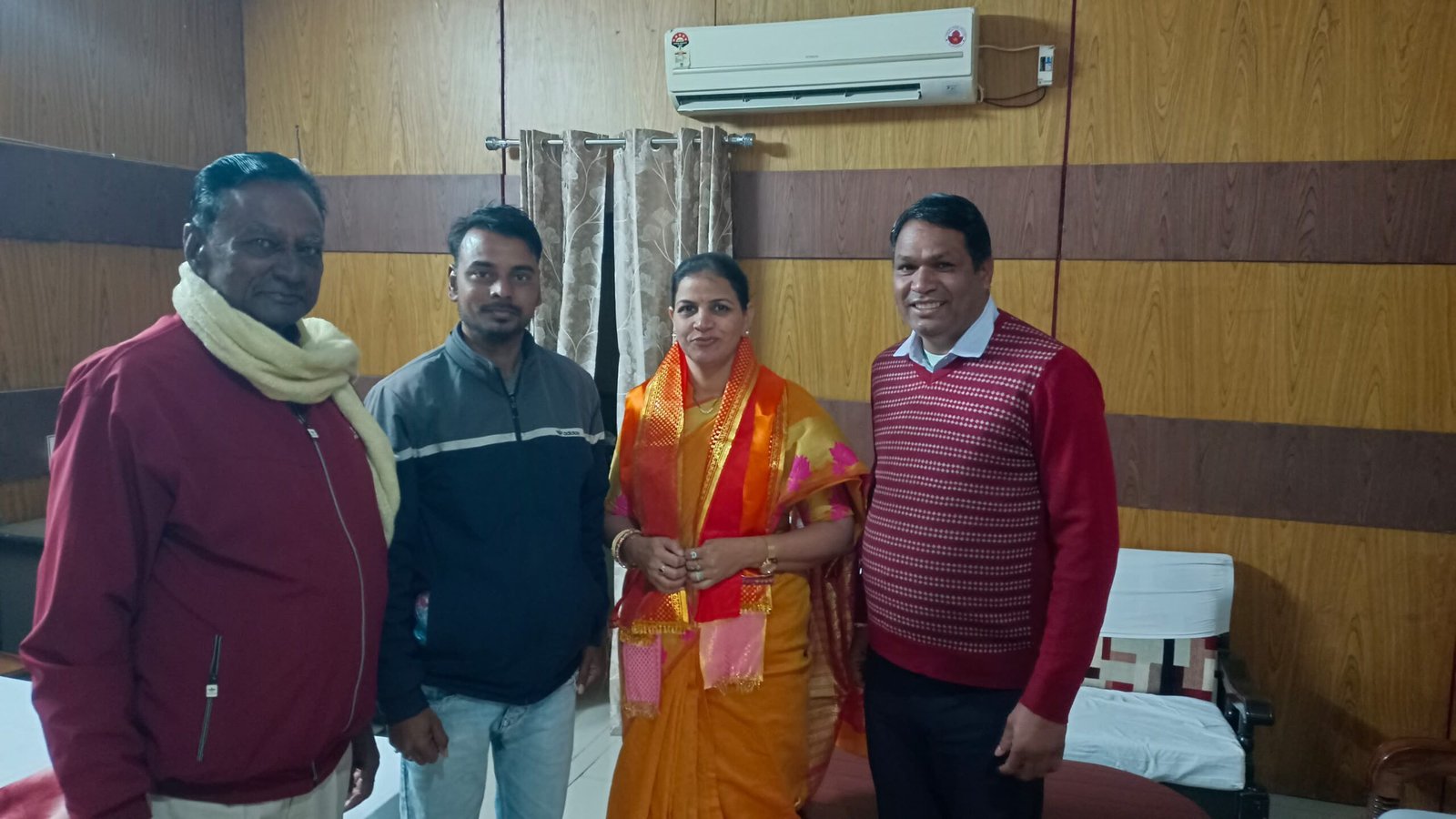 भाजपा एससी मोर्चा ने प्रदेश उपाध्यक्ष सरिता गैना का किया भव्य स्वागत