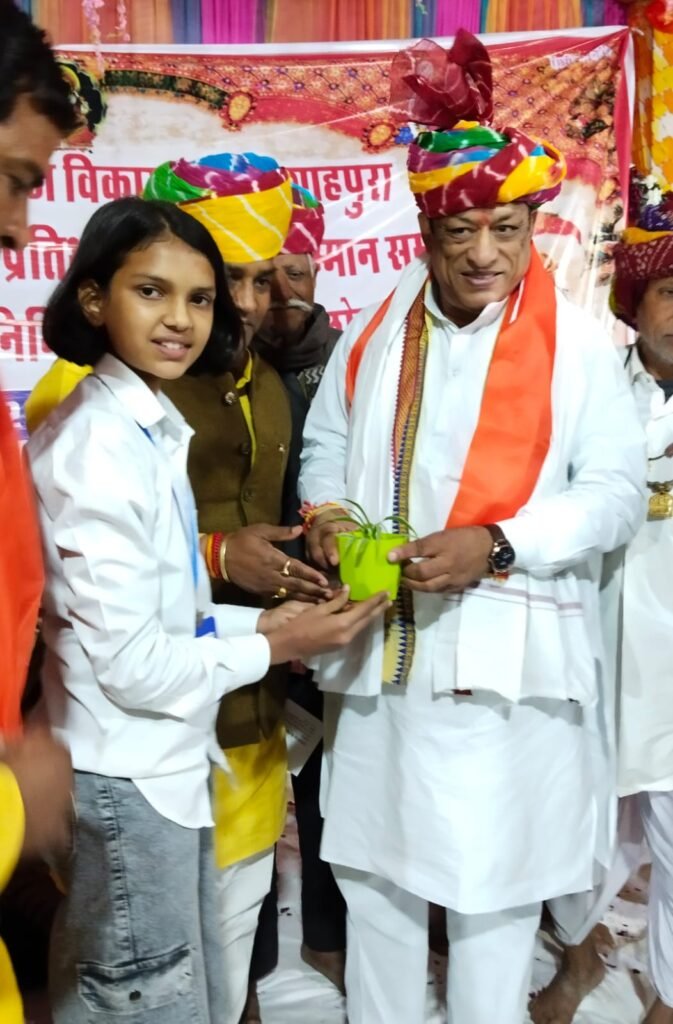 ग्रीन लिटिल बेबी श्रेया कुमावत का हरित अभियान: जिले से लेकर मंत्रालय तक पहुँचा पौधा रोपण का संदेश।