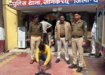 पानी की मोटर, टयूबेल मोटर की केबल चोरी के आरोपी को किया गिरफ्तार