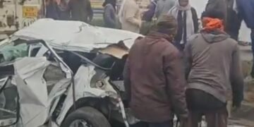 कोठारी पुलिया पर बड़ा सड़क हादसा