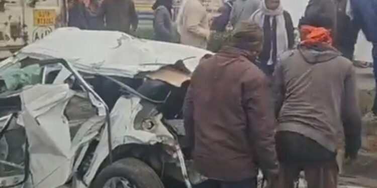 कोठारी पुलिया पर बड़ा सड़क हादसा