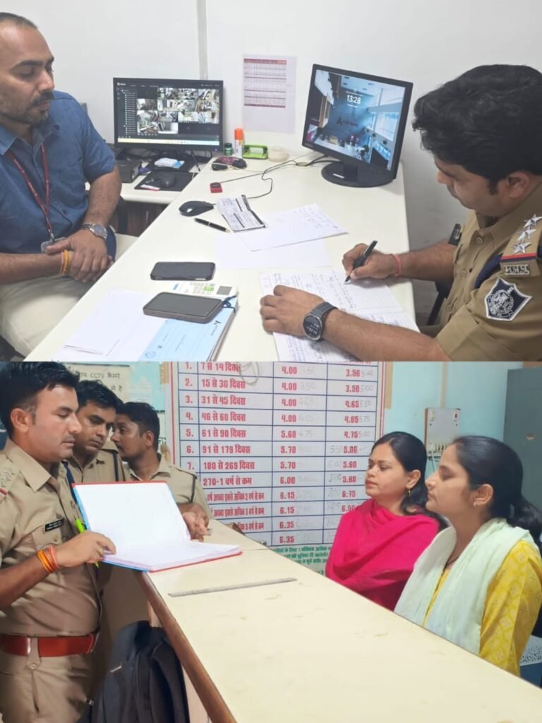 सिंगरौली डकैती के बाद दतिया में हाई अलर्ट: बैंकों की सुरक्षा जांच तेज, पुलिस ने परखे अलार्म–CCTV सिस्टम।