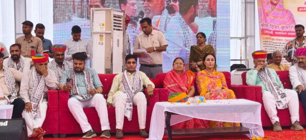 राजस्थान। डबल इंजन सरकार के सहयोग से ग्रामीण एवं शहरी क्षेत्रों में हो रहा समग्र विकास- उपमुख्यमंत्री दिया कुमारी