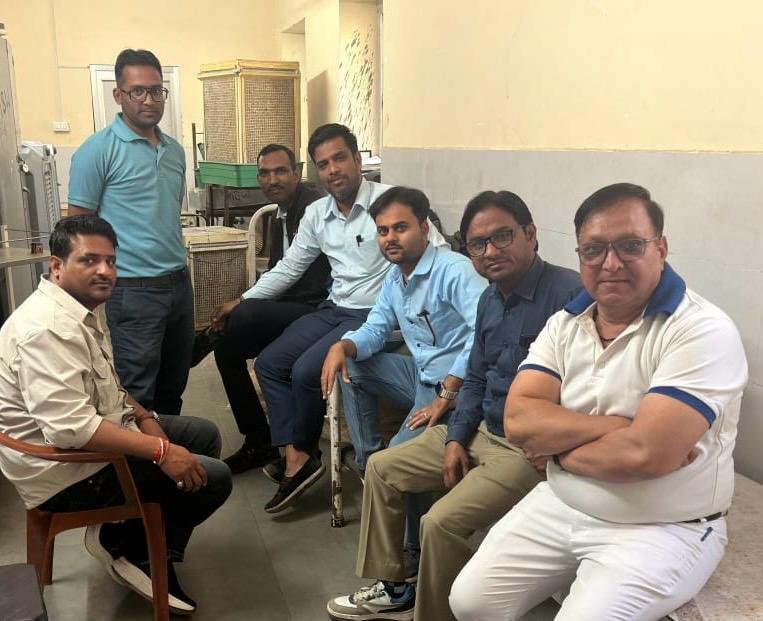 राजस्थान। भीलवाड़ा नर्सेंज संगठन की हुई बैठक, 12 मई नर्सेंज दिवस के उपलक्ष मेँ सेवा सप्ताह मनाने का हुआ निर्णय