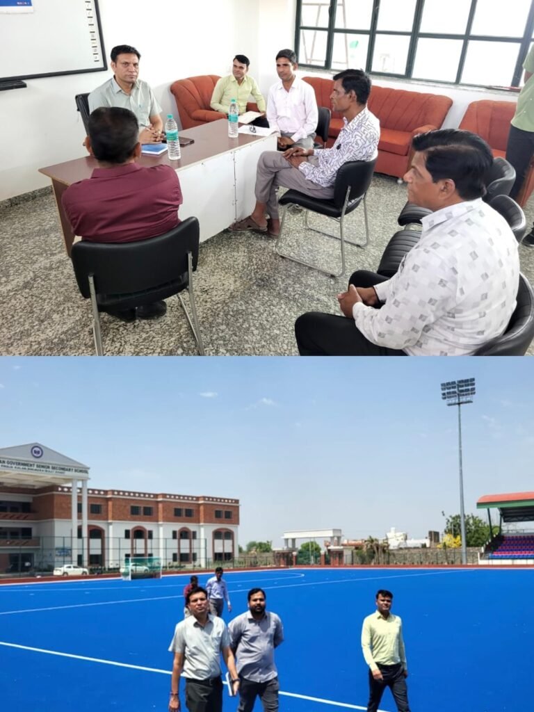 राजस्थान। शिक्षा विभाग अलर्ट मोड पर, उपनिदेशक ने दो विद्यालयों का किया निरीक्षण