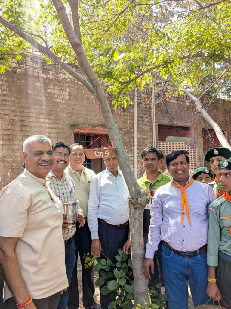 राजस्थान। हिंदुस्तान स्काउट गाइड ने शुरू किया तेजस उत्सव परिंडा बांधने और पशु पक्षियों को बचाने की लिए  ली शपथ