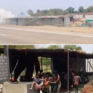 देवास के टोंककला में बारूद फैक्ट्री में भीषण विस्फोट