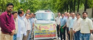 दतिया। कृषक कल्याण वर्ष 2026 के अंतर्गत कृषि रथ को हरी झंड़ी दिखाकर किया रवाना।